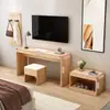 Mueble de TV para Hotel Express, Gabinete para Maletas de Hotel, Mesa Combinada Estándar para Habitación de Huéspedes Dedicada a Hotel B&B, Apartamento
