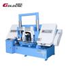 Gz4250 Máquina Sierra de Cinta CNC, Alimentación Totalmente Automática de Doble Columna Horizontal, Máquina de Corte de Metal de 500mm, Corte de Acero Redondo