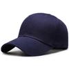Boné de Beisebol de Algodão Puro Sem Estampa Aba Clara Esportivo ao Ar Livre para Homens e Mulheres Proteção Solar Boné Simples Versátil Moda