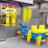 Cilindro hidráulico bidireccional de doble orejeta, cilindro hidráulico para elevación y empuje-tracción en maquinaria de construcción, cilindro hidráulico bidireccional en forma de anillo