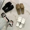 Sandalias planas estilo francés para mujer, calzado de verano para exterior, estilo de hada, nuevo modelo 2026, adecuadas para combinar con faldas, playa, talla grande, pantuflas de gamuza