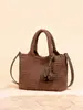 Bolso Nuevo de Piel Suave Tejido a Mano, Bolso de Mano, Bolso de Hombro, Bolso Cruzado para Mujer, Diseño de Nicho, Bolso Cesta de Moda y Versátil