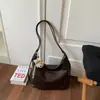 Bolso de hombro grande de capacidad para mujer, casual y simple, para el trabajo, nuevo 2026, moda vintage nicho, bolsa de mano para el trabajo