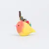Colgante de Pájaro de Madera, Llavero Lindo de Dibujos Animados, Decoración Creativa de Escritorio, Venta al por Mayor de Regalos