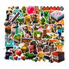 49/50 folhas de adesivos do mundo virtual My World Games Roblox para notebook e mala