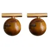 Brincos Simples de Pedra Olho de Tigre de Uma Linha, Brincos da Moda com Pedra Natural para o Dia a Dia, Brincos de Nicho de Alta Qualidade Estilo Maillard