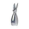 Artesanato de Cristal de Luxo Leve Decoração de Coelho Colorido de Alto Brilho para Halloween para Sala de Estar e Carro, Novo Produto Transfronteiriço