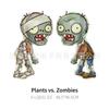 Balão Redondo de Filme de Alumínio Alienígena Plantas vs. Zumbis de Nylon Novo Transfronteiriço Suprimentos para Festa de Aniversário Infantil