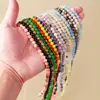 Cuentas Redondas de Cristal Pulsera Larga Semi-terminada Pulsera de Cuentas Redondas Sueltas de Ágata Cuentas Espaciadoras Cadena de Cuentas DIY Accesorios de Joyería Artículo Caliente