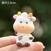 Doze Zodíacos de Resina Pequenos Enfeites Micro Paisagem Criativos Enfeites de Mesa Animal Artesanato Chinês Enfeites de Carro