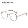 Gafas de titanio para mujer para tiempo libre directamente de fábrica gafas de caja de personalidad coreana gafas recubiertas de acero inoxidable gafas para miopía