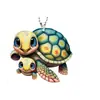 Colgantes para Coche Serie Tortuga de Productos Nuevos Transfronterizos, Decoraciones para Árbol de Navidad, Decoraciones Navideñas para el Hogar