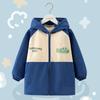 Bata de Smock para Niños, Chaqueta de Plumas, Ropa Exterior de Algodón, Ropa de Abrigo para Otoño e Invierno, Impermeable y Anti-Suciedad para Bebés, Ropa Protectora de Manga Larga para Jardín de Infancia para Niños Medianos y Grandes