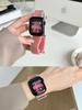 Correa de Nylon Transpirable con Cierre de Velcro tipo Bucle para Apple Watch S10 Primavera y Verano Adecuada para iWatch Generación 11 987Se Universal para Hombres y Mujeres