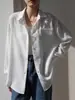 Camisa Branca de Algodão e Linho de Manga Longa Feminina Protetor Solar Top Primavera e Verão 2025 Estilo Coreano Preguiçosa Solta Casual Camisa Jaqueta