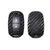 Adecuado para Estuche de Llave de Coche Hyundai Xinshengda IX45 Hyundai Hyundai Patrón de Fibra de Carbono Inteligente Estuche de Llave de Coche
