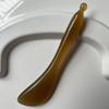 Raspador de Cuerno de Yak Blanco, Tabla Raspadora de Cuerno, Raspador para Ojos y Rostro, Raspador Masajeador de Ojos, Envío Directo