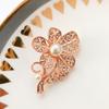 Amor Simple Coreano Ramillete Perla Lazo Pedrería Popular Explosiones en Línea Camelia Broche Pin Punto