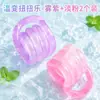 Brinquedo de Silicone Twist 2026, um brinquedo para aliviar o estresse com formas geométricas e um design em degradê roxo, perfeito para redução do estresse e treinamento de concentração