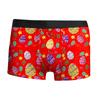 Roupa Íntima Masculina Estampada Digitalmente 3D Série de Páscoa Europeia e Americana Transfronteiriça Novidade e Sexy Cueca Boxer Masculina Cueca Boxer