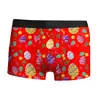 Ropa Interior Masculina Impresa en 3D Serie de Pascua Europea y Americana Transfronteriza Novedad Boxer Sexy para Hombre