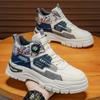 Zapatos de Hombre 2025 Otoño Tendencia Juvenil Casual Deportivos Papá Estilo de Hombre Nuevas Botas Blancas de Trabajo Estilo de Hombre