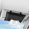 Porta Lenços de Carro Pendurado Multifuncional Caixa de Apoio de Braço Criativa Saco de Lenços Decoração de Pele Porta Lenços para Quebra-Sol
