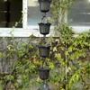 Corrente de Chuva Guia Roxa Japonesa Villa Calha Templo Sino de Chuva Jardim Calha de Drenagem Corrente de Calha Corrente de Chuva