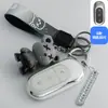 Adequado para chaveiro zero running t03 2021 c11 zero running s01 chaveiro de controle remoto de carro capa protetora fivela feminina