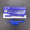 Plumas de Contorno Negras, Rojas y Azules, Plumas Pequeñas de Doble Punta, Plumas Finas para Dibujo, Plumas de Contorno, Marcadores Impermeables a Base de Aceite para Estudiantes, Al por Mayor