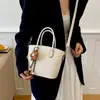 Elegante y minimalista bolsa de mano, bolsa tipo cubo para mujer, nueva colección otoño 2026, bolso de mano casual y de alta calidad, bolso de hombro y bolso cruzado