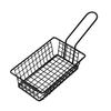 Cesta de comida de acero inoxidable de ojos grandes, cesta para snacks, postre, cesta para freír, cesta para pollo frito, papas fritas, filtro de aceite, cesta para alimentos