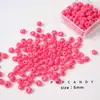 Gota de Agua Casera Cuentas de Arroz Coloridas Cadena para Teléfono Móvil Material Joyería con Cuentas Popular Colgante DIY Joyería Cuentas Sueltas de Vidrio