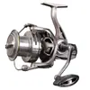 Roda de Pesca Giratória Anchor Fish Roda de Arremesso Longo Gigante Roda Giratória Ngk10000 Roda de Pesca de Mar Roda Giratória de Longo Alcance Totalmente Metálica Anchor Fish