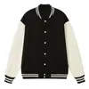 Chaqueta de Béisbol de Algodón Colorida de Hombros Descubiertos para Parejas Otoño e Invierno Chaqueta de Béisbol Deportiva para Exteriores con Personalización de Logo