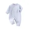 Macacão de Bebê para Primavera e Outono, Roupa Quentinha Acolchoada para Recém-nascido de Outono e Inverno, Macacão de Engatinhar para Recém-nascido, Macacão Borboleta