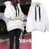 Aliexpress 2019 Otoño e Invierno Nuevo Estilo Coreano Sudadera con Capucha de Terciopelo para Mujer Holgada de Manga Larga Sudadera Chaqueta de Estudiante Moderna