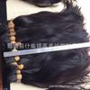Mango de trenza de pelo original al por mayor cabello virgen a granel extensión de pelo de hilo de cristal extensión de pelo de pluma materias primas