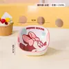 Nuevo Plato Cerámico para Snacks de Mickey, Plato Cuadrado para Condimentos de Hot Pot, Plato para Salsa de Alta Estética, Plato para Salsa de Soja Doméstico, Uso en Restaurante
