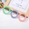 2020 moda estilo coreano doce multi-cor alta elasticidade linha de telefone elástico de cabelo feminino prendedor de cabelo elástico acessórios venda direta da fábrica