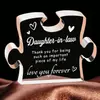 Rompecabezas Día de San Valentín Acrílico Regalo Día de la Madre para Personas Mayores y Amigos Decoraciones de Escritorio Adornos Regalos Regalos de Año Nuevo Chino