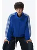 Otoño 2026 Nuevo Estilo Estilo Hong Kong Sombra Cero Pared Talla Grande Sudadera con Tres Rayas M-5X HW261203-P40