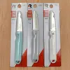 Jinda Japón y Estados Unidos 5188 cuchillo para fruta acero inoxidable cortar manzana dormitorio melón y cuchillo para fruta compacto/color aleatorio envío individual