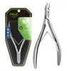 Pinza para cutícula alemana D501, herramienta de alta precisión para eliminar piel muerta, recortar los bordes de las uñas y tratar las cutículas y los padrastros; herramienta para el cuidado de las uñas D07-14