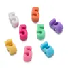 10 Miçangas Letras Acrílicas com Furo Grande Coloridas Miçangas Letras Inglesas Acessórios para Pulseira Joias com Miçangas DIY Atacado