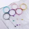 Lupa de Mano con Cuentas DIY Borde de Color de Dibujos Animados Lupa para Leer Libros y Periódicos Lente Convexa de Alta Definición Espejo de 60 mm