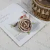 Flor Artificial rosa vintage rosa té nuevo flor de seda comercio exterior al por mayor rosa té de montaña flor de boda arreglo floral fondo decoración suave floral