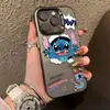 Imágenes de dibujos animados para funda de teléfono móvil Apple 15 más funda suave esmerilada para iPhone 16 14/13 funda de color plateado 12p