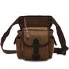Bolsa Masculina de Lona Mugu, Bolsa de Perna e Cintura Kangbo, Bolsa de Cintura Masculina Estilo Britânico, Dropshipping Direto da Fábrica