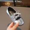 Zapatos de Baile para Niñas 2026 Primavera Lindo Moñito Zapatos de Presentación Suela Suave Antideslizante Zapatos para Niños Pequeños y Bebés